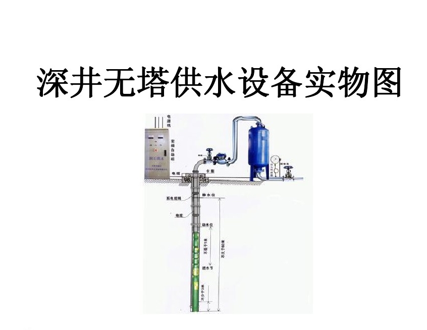 德州井泵无塔式供水设备